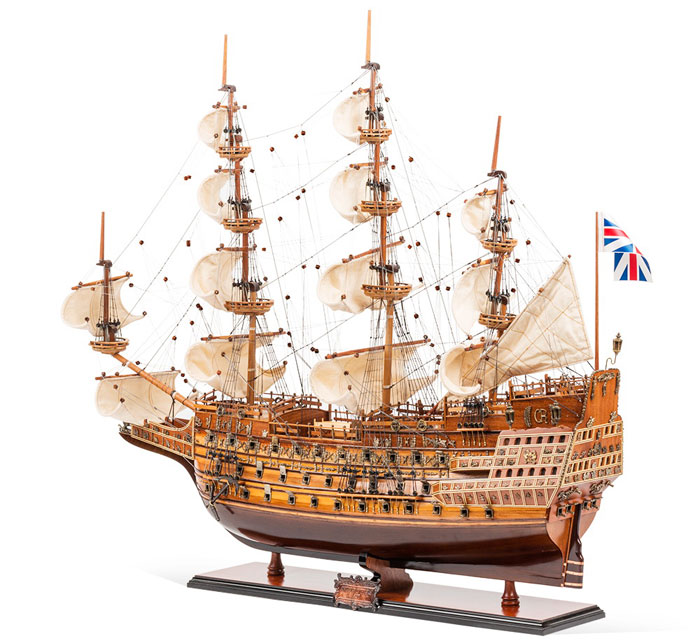 модели кораблей hms sovereign of the seas 